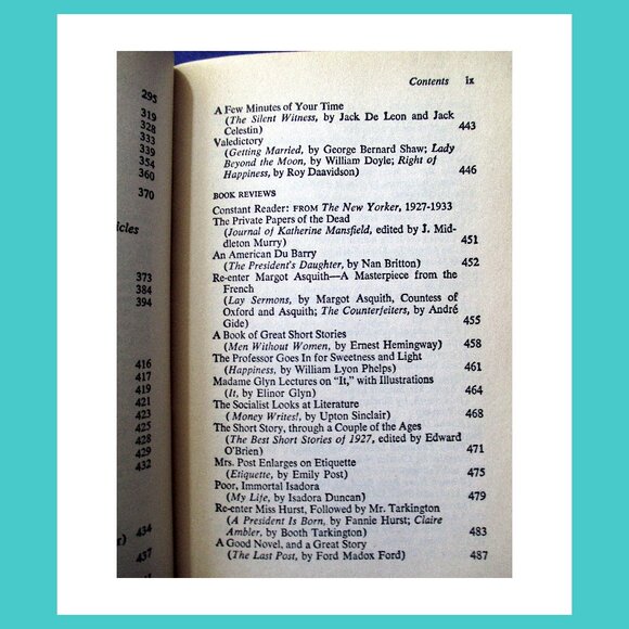 Book: The Portable Dorothy Parker, Vintage, Intro by Brendan Gill - Picture 7 of 13